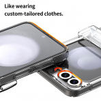araree Samsung Galaxy Z Flip 6 Nukin 360 Klf-Clear