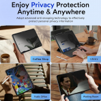 MOBDIK iPad Air M3 Privacy Ekran Koruyucu (13 in)