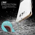 Caseology Galaxy S6 EDGE Envoy Serisi K�l�f (Carbon Fiber White)