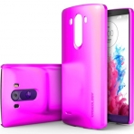 Caseology LG G3 Ultra Slim Hard Snap-on Kapak (Magenta Purple)