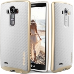 Caseology LG G4 Envoy Serisi Klf (Carbon Fiber White)