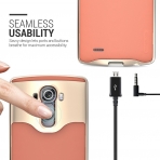 Caseology LG G4 Wavelenght Serisi Klf (Coral Pink)