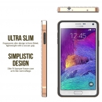 Caseology  Galaxy Note 4 Bumper Frame Case (Carbon Fiber White)