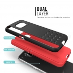 Caseology Galaxy S6 Threshold Serisi Klf (Red/ Black)