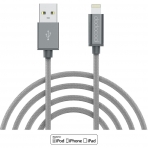 dodocool Lightning to USB rgl arj Kablosu (3M)-Grey