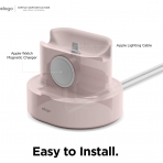 elago 2si 1 Arada Mini Hub Pro Silikon arj Stand-Sand Pink