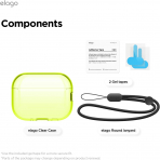 elago Apple AirPods Pro 3 effaf Klf-Neon Yellow
