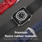 elago Apple Watch 7 Silikon Kay (41mm)-Black