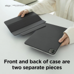 elago Apple iPad Air M2/M3 Uyumlu Klf (11 in)-Dark Grey