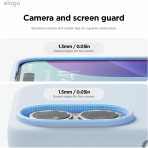 elago Apple iPhone 16 Manyetik Klf-Light Blue