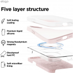 elago Apple iPhone 16e Manyetik Klf-Lovely Pink