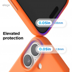 elago Apple iPhone 17 Manyetik Klf-Orange