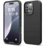 elago Apple iPhone 16 Pro Silikon Klf-Black