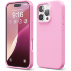 elago Apple iPhone 16 Pro Silikon Klf-Hot Pink