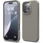 elago Apple iPhone 16 Pro Silikon Klf-Medium Grey