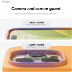 elago Apple iPhone 16 Pro Silikon Klf-Orange