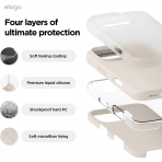 elago Apple iPhone 16 Pro Silikon Klf-Stone