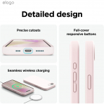 elago Apple iPhone 16e Silikon Klf-Lovely Pink
