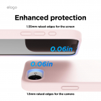 elago Apple iPhone 16e Silikon Klf-Lovely Pink