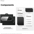elago Apple iPhone Air Kamera Lens Koruyucu(2 Adet)