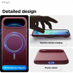 elago Apple iPhone Air Manyetik Klf-Burgundy