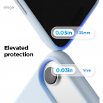 elago Apple iPhone Air Manyetik Klf-Light Blue