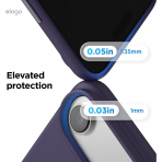 elago Apple iPhone Air Manyetik Klf-Deep Purple
