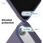 elago Apple iPhone Air Manyetik Klf-Deep Lavender