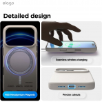 elago Apple iPhone 17 Pro Manyetik Klf-Stone