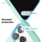elago Apple iPhone 17 Pro Max Manyetik K�l�f-Aqua Sky
