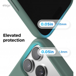 elago Apple iPhone 17 Pro Max Manyetik K�l�f-Midnight Green