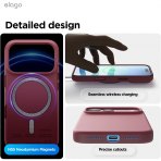 elago Apple iPhone 17 Pro Max Manyetik K�l�f-Burgundy