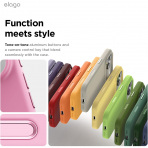 elago Apple iPhone 17 Pro Manyetik Klf-Hot Pink