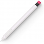 elago Classic Serisi Apple Pencil 2 Silikon Klf-White