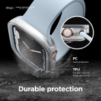 elago Duo Apple Watch 7 Koruyucu Klf (41mm)-Light Blue