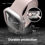 elago Duo Apple Watch 7 Koruyucu Klf (41mm)-Pink