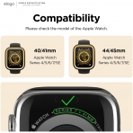 elago Duo Apple Watch 7 Koruyucu Klf (41mm)-Yellow