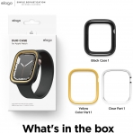 elago Duo Apple Watch 7 Koruyucu Klf (41mm)-Yellow