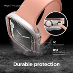 elago Duo Apple Watch 7 Koruyucu Klf (45mm)-Rose Gold