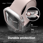 elago Duo Apple Watch 7 Koruyucu Klf (45mm)-Pink