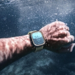 elago Duo Apple Watch Ultra 2. Nesil 49mm Bumper Klf-Black/ Orange
