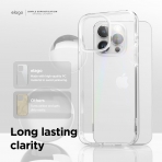 elago Hybrid Serisi Apple iPhone 15 Pro Max effaf Klf 
