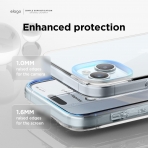 elago Hybrid Serisi Apple iPhone 15 Plus effaf Klf 