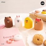 elago LINE Friends W2 Silikon Apple Watch arj Stand-CHOCO