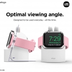 elago LINE Friends W2 Silikon Apple Watch arj Stand-CONY