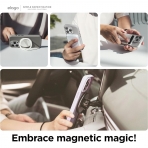 elago MagSafe Apple iPhone 15 Pro Max Silikon Klf-Medium Gray