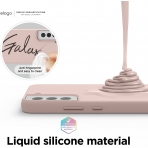 elago Samsung Galaxy S22 Silikon Plus Klf -Sand Pink