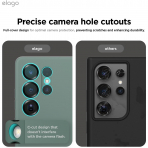 elago Samsung Galaxy S25 Ultra Silikon Klf-Midnight Green