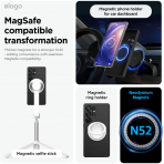 elago Samsung Galaxy S25 Ultra Silikon MagSafe Klf-Black