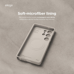 elago Samsung Galaxy S25 Ultra Silikon MagSafe Klf-Stone 